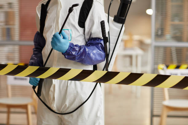 Professional Biohazard technician working in Troy, IL